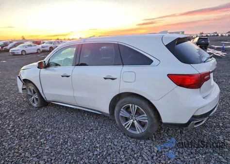 2018 Acura Mdx z USA, uszkodzony, nr VIN 5J8YD4H37JL018848